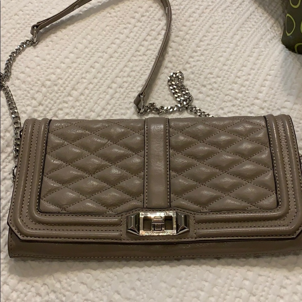 Rebecca Minkoff Small Leather Crossbody bag.